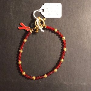 Handcrafted Res Awareness Bracelet